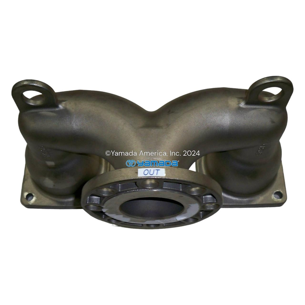 Yamada Pumps Yamada Pump Part - OUT MANIFOLD 80SS FLANGE NEW - PN 712602