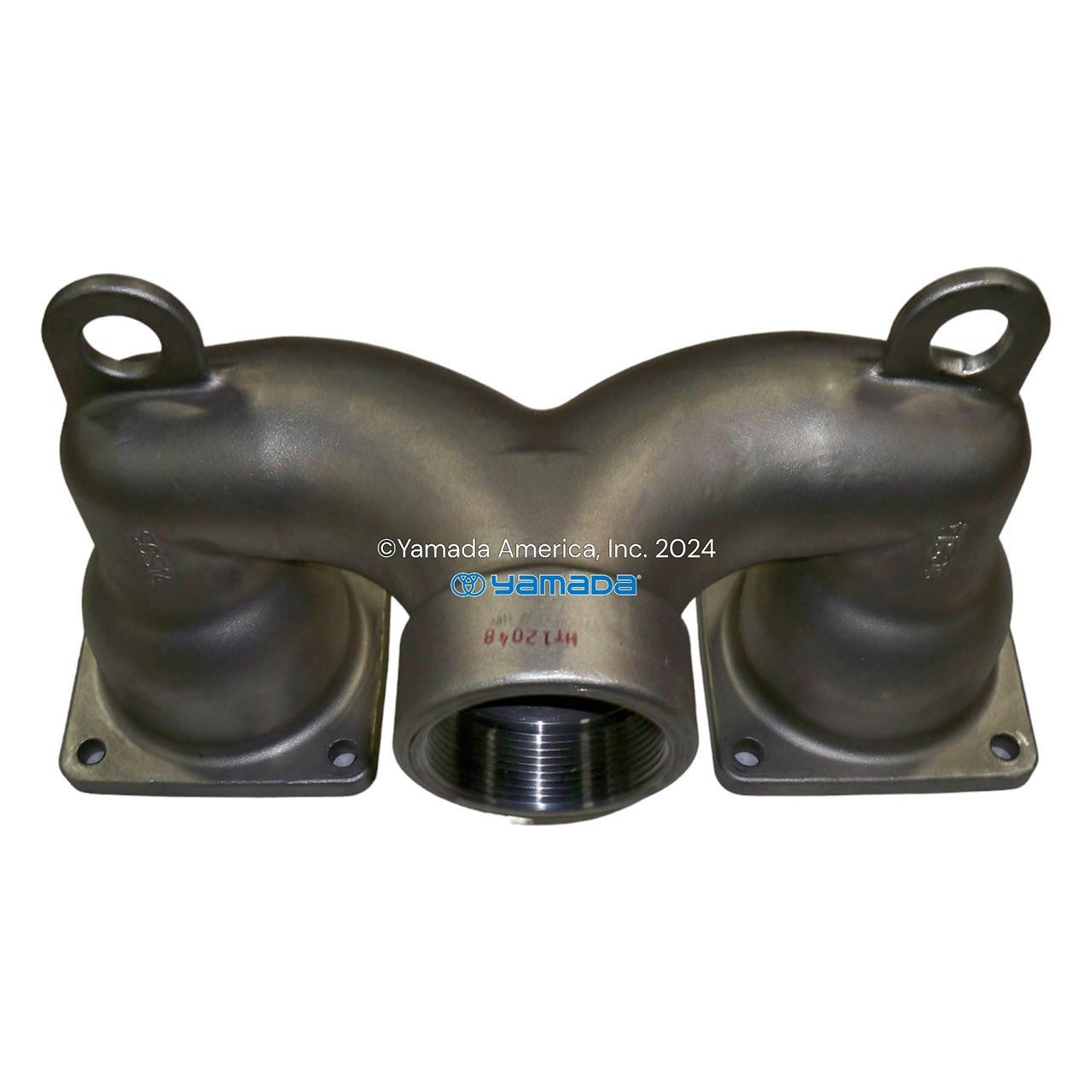 Yamada Pumps Yamada Pump Part - OUT MANIFOLD 80SS NPT NEW - PN 712604