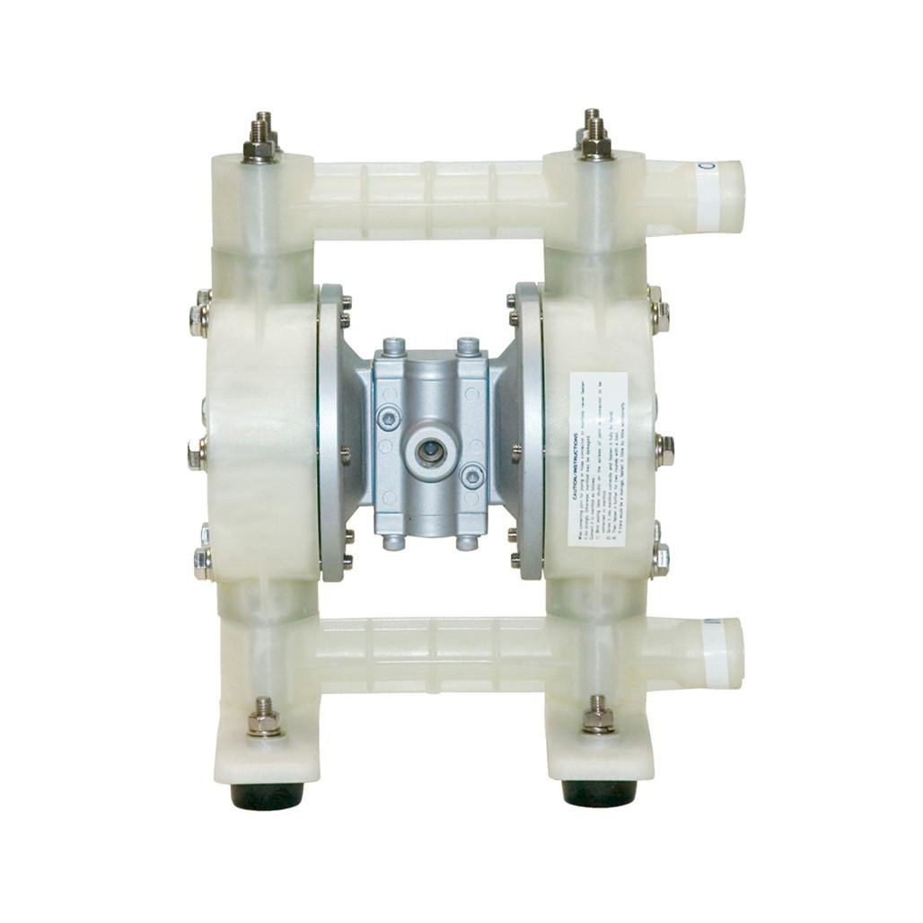 Yamada Pumps Yamada DP-15FPN Air Operated Double Diaphragm Pump - 1/2" NPT |Polypropylene Body, Flat Valves |Buna Diaphragms - 853717