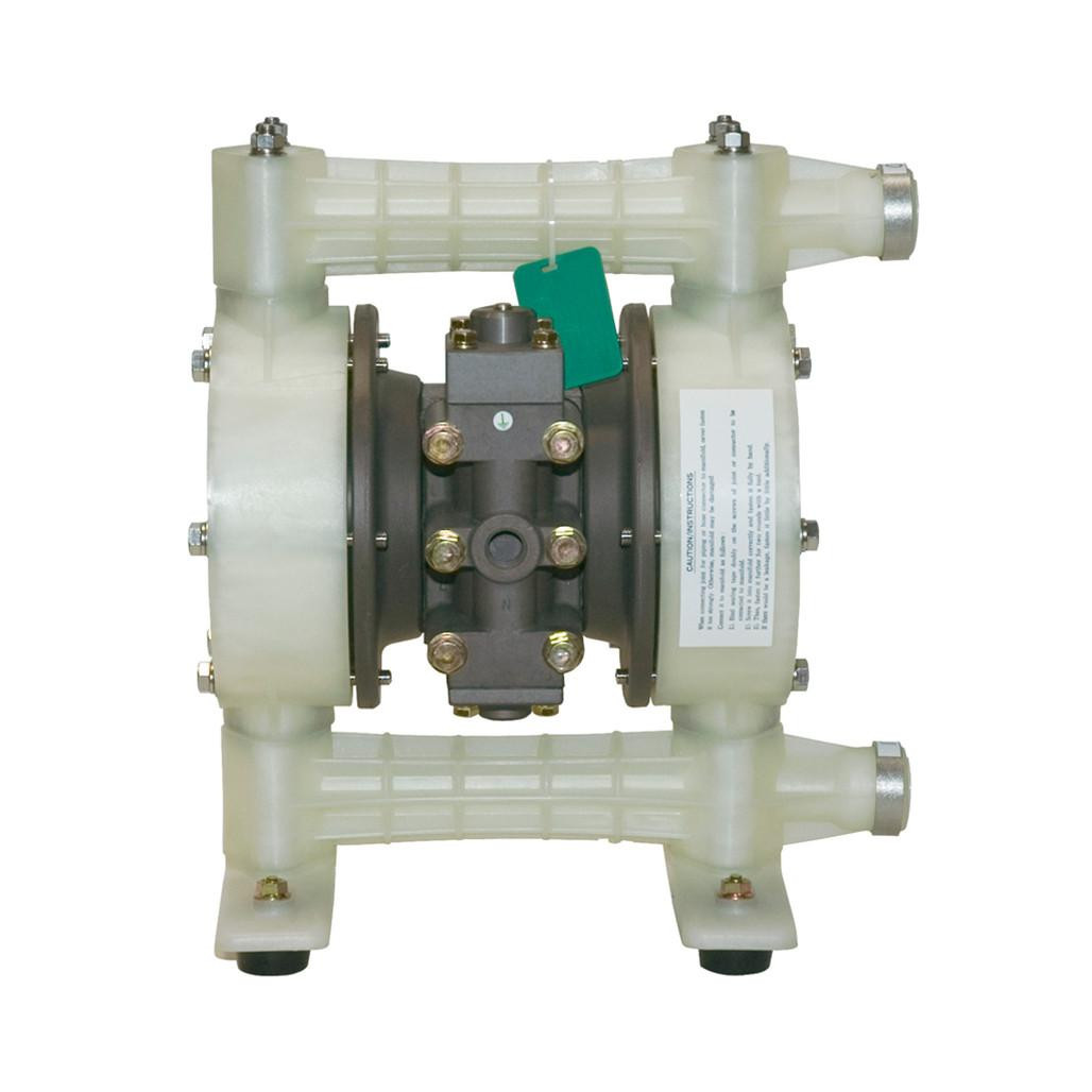 Yamada Pumps Yamada NDP-20BPN-PP Air Operated Double Diaphragm Pump - 3/4" NPT |Polypropylene Body |Buna Diaphragms - 854095