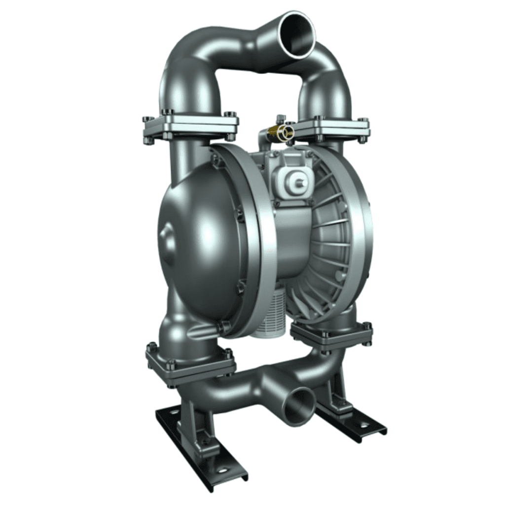 Yamada Pumps Yamada NDP-500BSS-NPT Air Operated Double Diaphragm Pump - 2" NPT |Stainless Steel Body |Santoprene Diaphragms - 855403