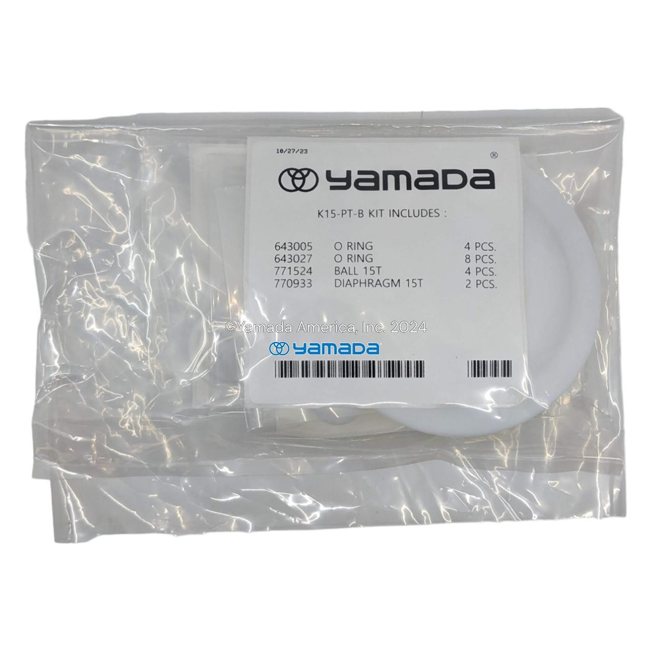 Yamada Pumps Yamada K15-PT-B Liquid End Kit (Fits DP-15, NDP-15BPT)