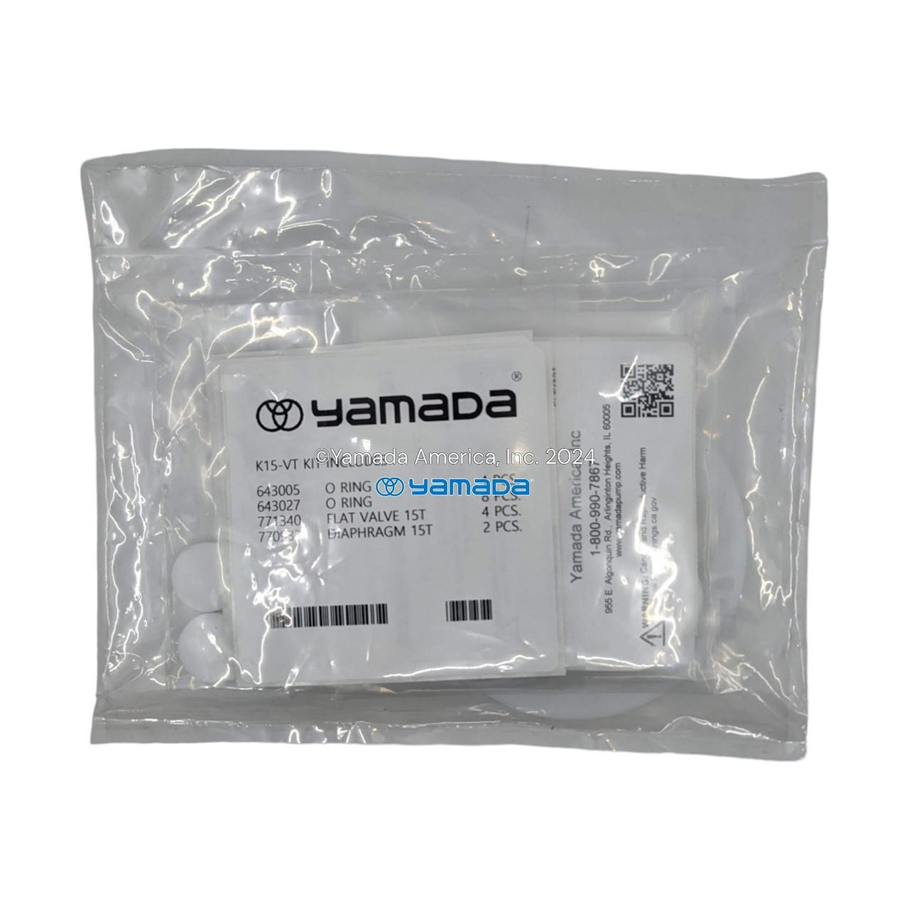 Yamada Pumps Yamada K15-VT Liquid End Kit (Fits NDP-15FVT)