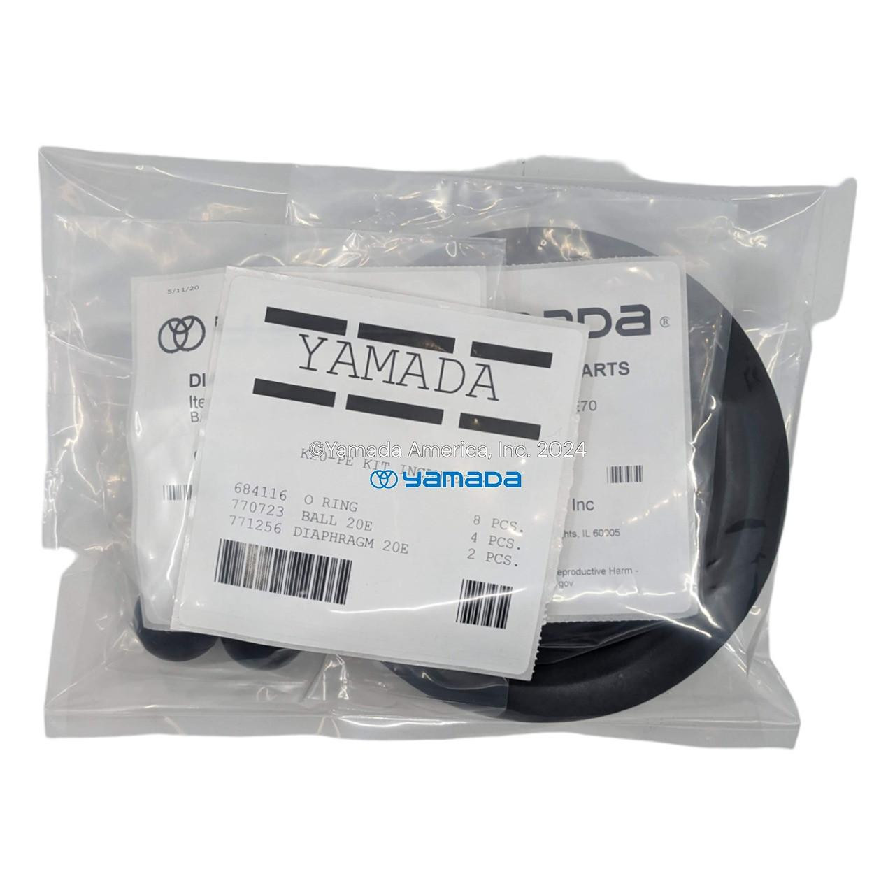 Yamada Pumps Yamada K20-PE Liquid End Kit (Fits NDP-20BPE)