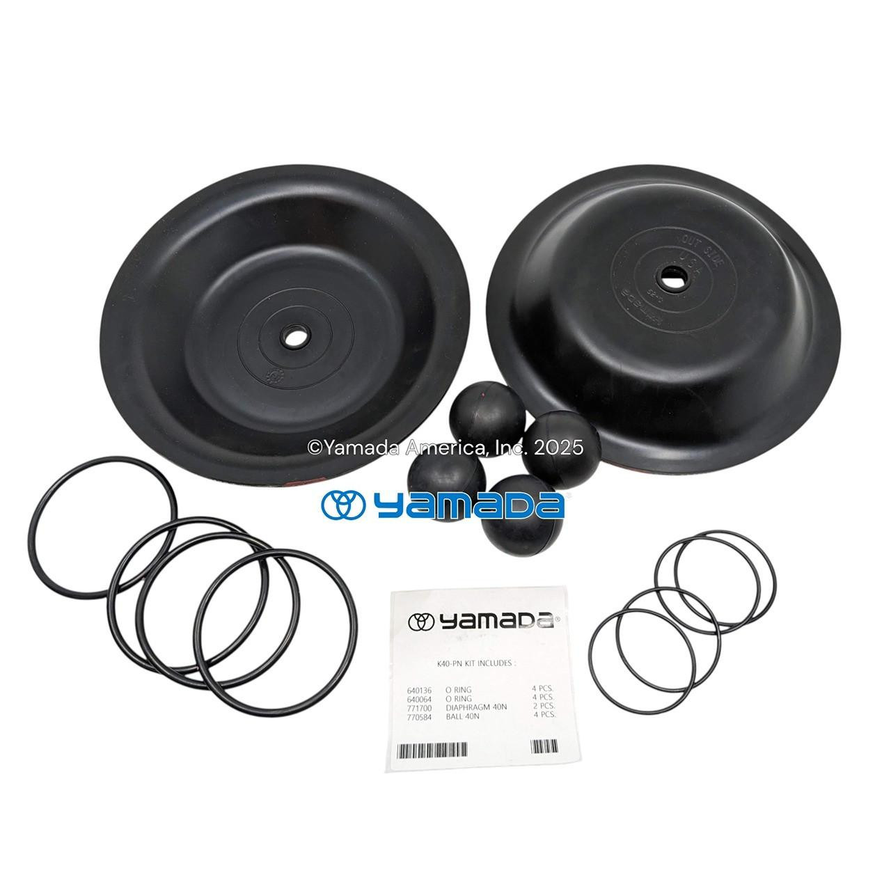 Yamada Pumps Yamada K40-PN Liquid End Kit (Fits NDP-40 BPN)