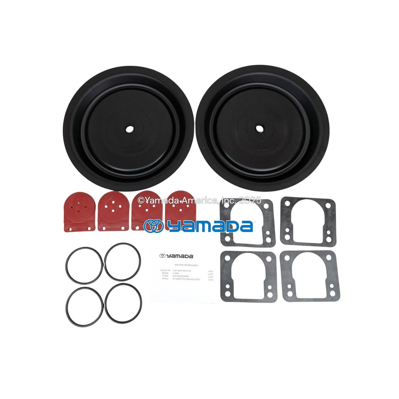 Yamada Pumps Yamada K50-FMS Liquid End Kit (Fits NDP-50FAS)