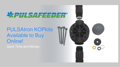Now Available Online - Pulsafeeder PULSAtron KOPkits!