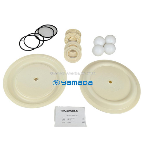 Yamada Pumps Yamada K50-MH-T Liquid End Kit (Fits NDP-50BAH-T, BFH-T, BSH-T)