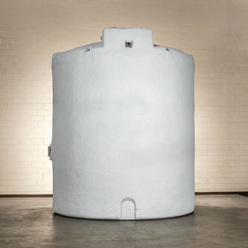 Assmann double wall insulated industrial storage tank