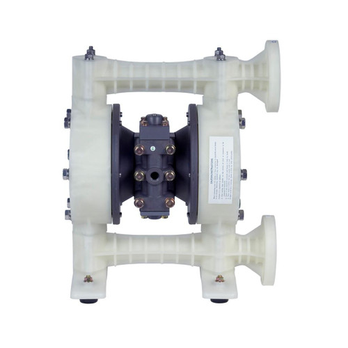 Yamada Pumps Yamada NDP-25BPT-PP-FLG Air Operated Double Diaphragm Pump - 1" Flange |Polypropylene Body |PTFE Diaphragms - 854189
