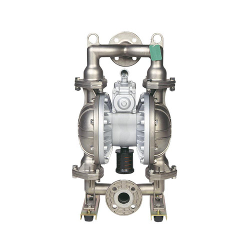 Yamada Pumps Yamada NDP-40BAS Air Operated Double Diaphragm Pump - 1-1/2" Flange/NPT |Aluminum Body |Santoprene Diaphragms - 852709