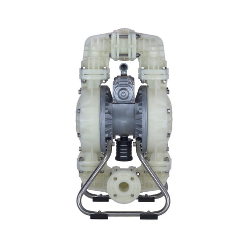Yamada Pumps Yamada NDP-40BPC Air Operated Double Diaphragm Pump - 1-1/2" Flange |Polypropylene Body |Neoprene Diaphragms - 852421