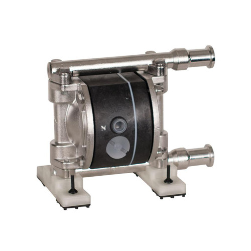 Yamada Pumps Yamada NDP-5FSTFDA  |FDA Compliant Air Operated Double Diaphragm Pump - 3/4" TC Connections | Stainless Steel Body |FDA PTFE Diaphragms - 851565-FDA