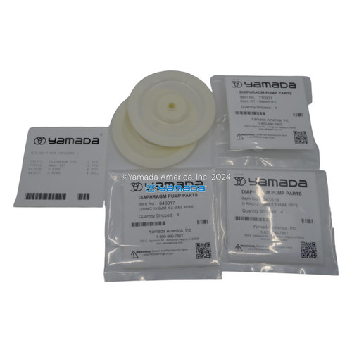 Pump Parts - Yamada Pump Parts - Yamada Kits - Wet End