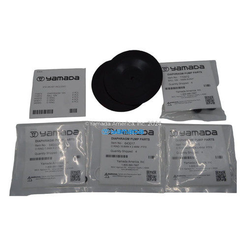 Pump Parts - Yamada Pump Parts - Yamada Kits - Wet End