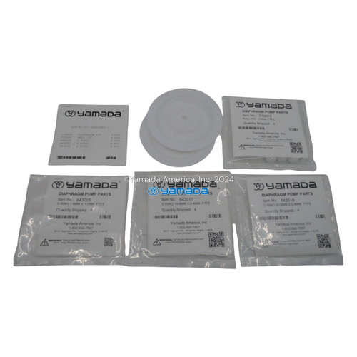 Pump Parts - Yamada Pump Parts - Yamada Kits - Wet End