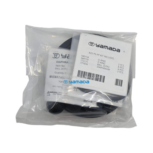Yamada Pumps Yamada K25-PS-PP Liquid End Kit (Fits NDP-25BPS-PP) 
