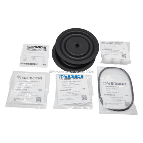 Yamada Pumps Yamada K25-MS-T1-1 Liquid End Kit (Fits NDP-25BAS-T1 , BFS-T1 , BSS-T1)