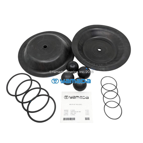 Yamada Pumps Yamada K40-PV Liquid End Kit (Fits NDP-40 BPV)