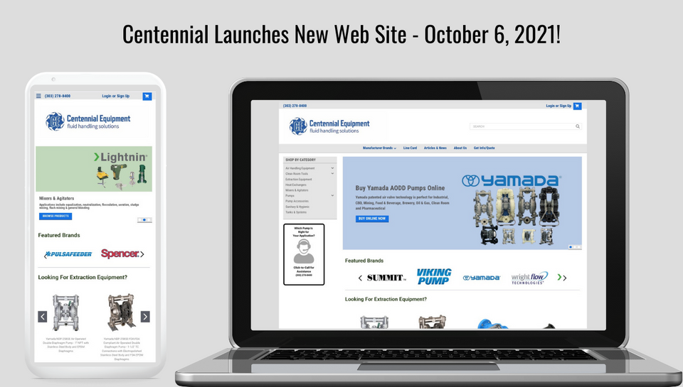 Centennial Launches New Web Site with Ecommerce - October 6, 2021