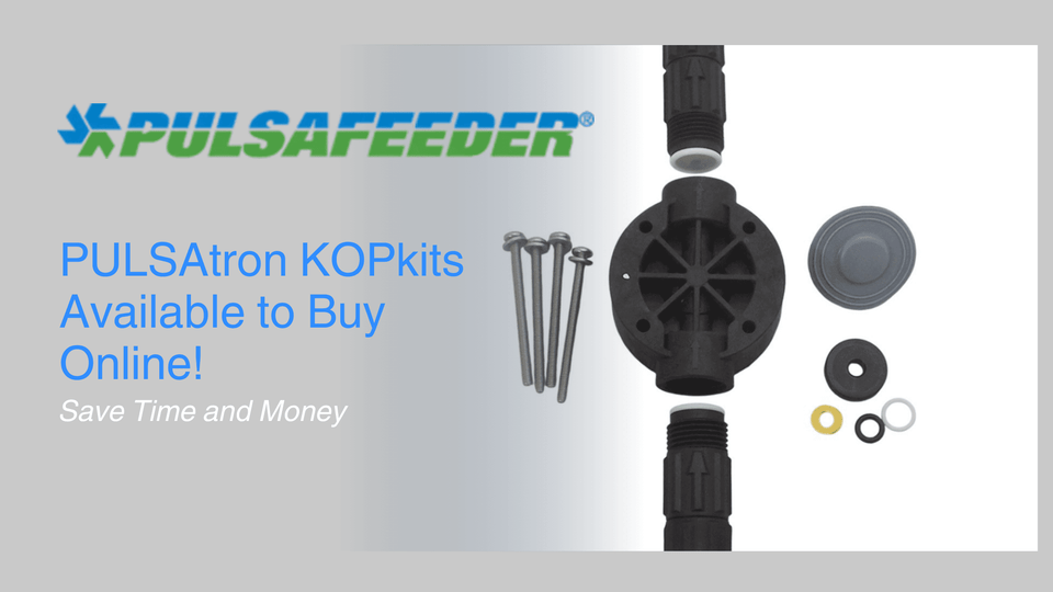Now Available Online - Pulsafeeder PULSAtron KOPkits!