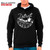 Detroit Vintage Elements Black Premium Sponge Fleece Hoodie