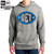 DET Detroit Retro Football Sewn Gray New Era French Terry Hoodie