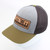 Detroit Gear Shift Box Leather Charcoal Moss Flex-Fit Pacific Fusion Trucker Cap