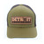 Detroit Gear Shift Box Leather Moss Green Flex-Fit Pacific Fusion Trucker Cap