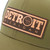 Detroit Gear Shift Box Leather Moss Green Flex-Fit Pacific Fusion Trucker Cap