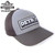 Detroit Gear Shift Box Woven Light Gray Black Flex-Fit Pacific Fusion Trucker Cap