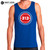 Detroit 313 Pistons Basketball Blue Next Level Tank Top
