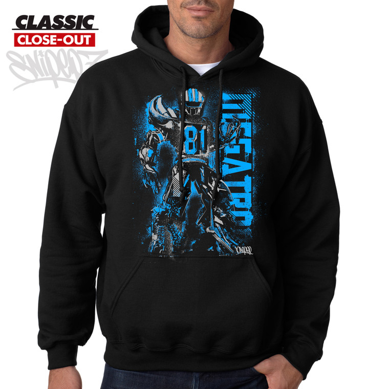 Calvin Johnson Megatron Street Art Classic Hoodie Close-Out