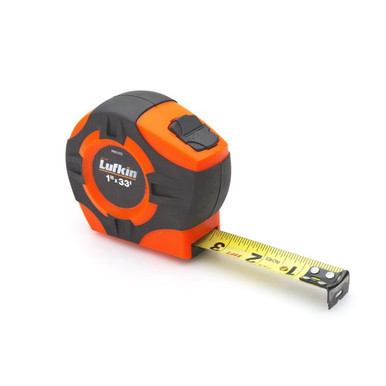 TAPE,1"X33',HI-VIZ ORANGE
