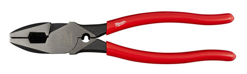 PG192  -  9" HIGH LEVERAGE LINEMAN'S PLIERS W/ CRIMPER