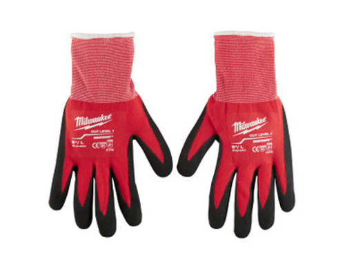 (12) CUT 1 NITRILE GLOVES 12 PK - L