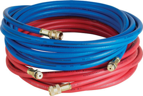 240" RED/BLUE HOSE SET, R-134A