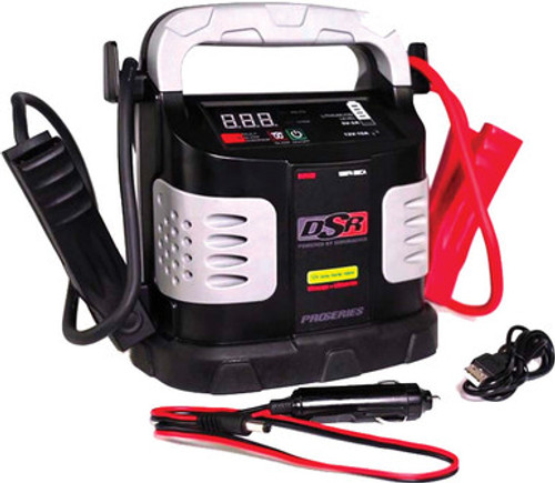 12V 1200 PEAK AMPS/900 CRANKING AMPS ULTRACAPACITOR HYBRID JUMP STARTER