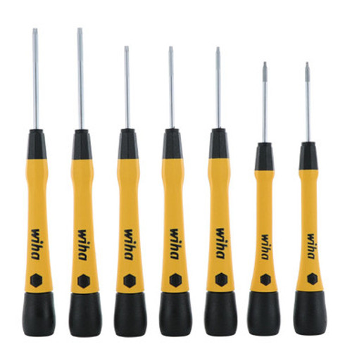 7 Piece ESD Safe Picofinish Precision Torx Driver Set (T4 -T10)