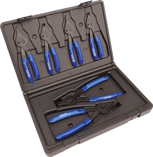 PG186  -  6-PC INTERNAL/EXTERNAL SNAP RING PLIES SET, STRAIGHT & 90° TIPS, .038", .047", .070"