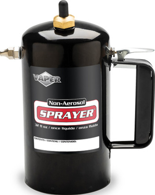 PG277  -  NON-AEROSOL REFILLABLE SPRAYER (BLACK), 32 OZ, 80-150 PSI