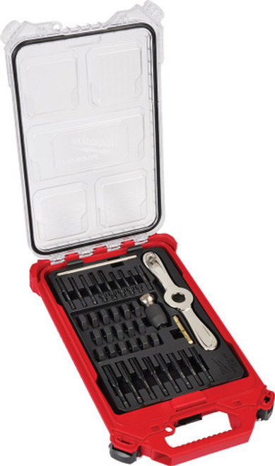 PG3  -  38PC METRIC TAP & DIE PACKOUT™ SET W/ HEX-LOK™ 2-IN-1 HANDLE