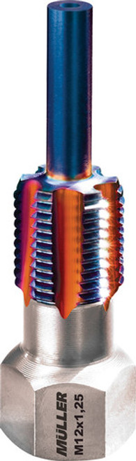 PG116  -  M12X1.25 SENSOR RETHREADING TAP, EXTRA SHORT, IDEAL FOR TEMPERATURE SENSORS