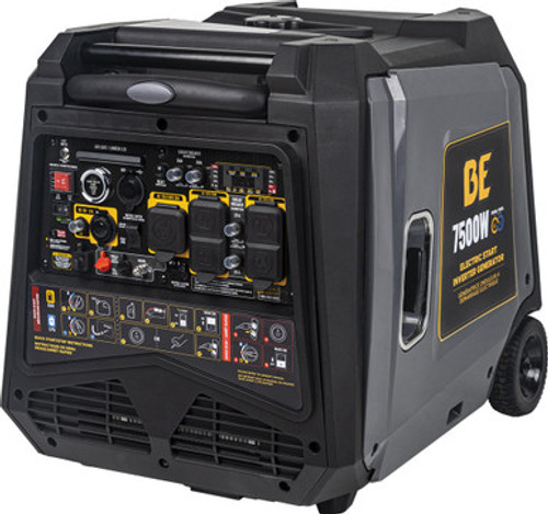 PG266  -  7,500 PEAK WATTS DUAL FUEL INVERTER GENERATOR, RECOIL/ELECTRIC START, GAS/PROPANE FUELS