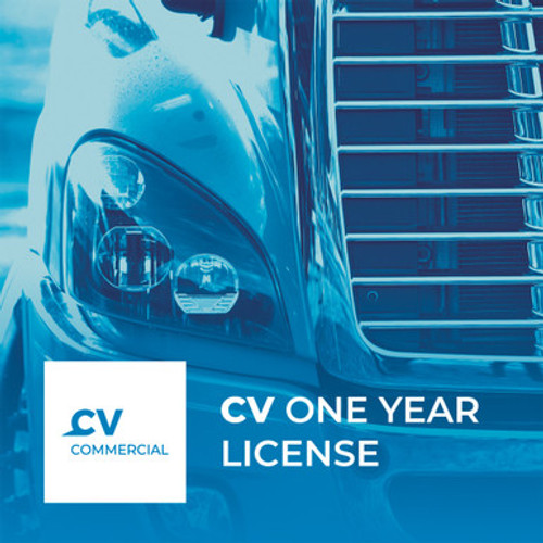 One year license of use CV (required for initial installation of the software) / Renewal. License of use CV