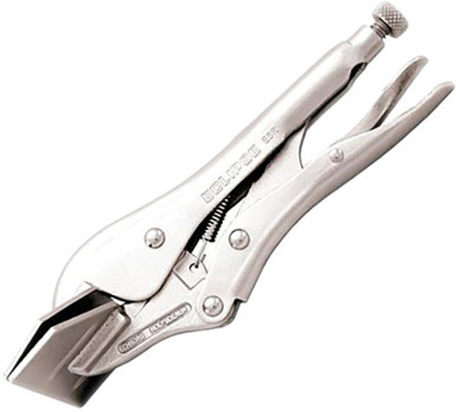 8" STRAIGHT JAW LOCKING SHEET METAL PLIERS, 3-1/8" JAW CAP.