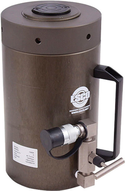 Jack, HD, 100 Ton Cylinder, With Locking Collar, 6" Stroke