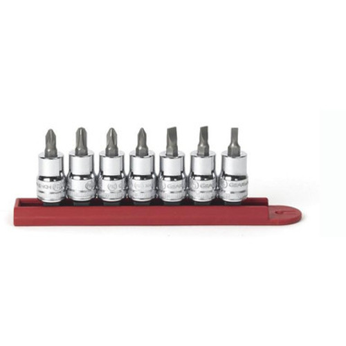 SET SKT SCRDR BIT 7PC
