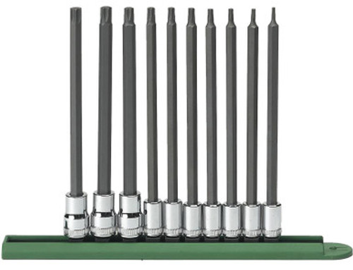 SET TORX LNG T8-T50 10PC