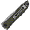 Titanium Framelock with Green
